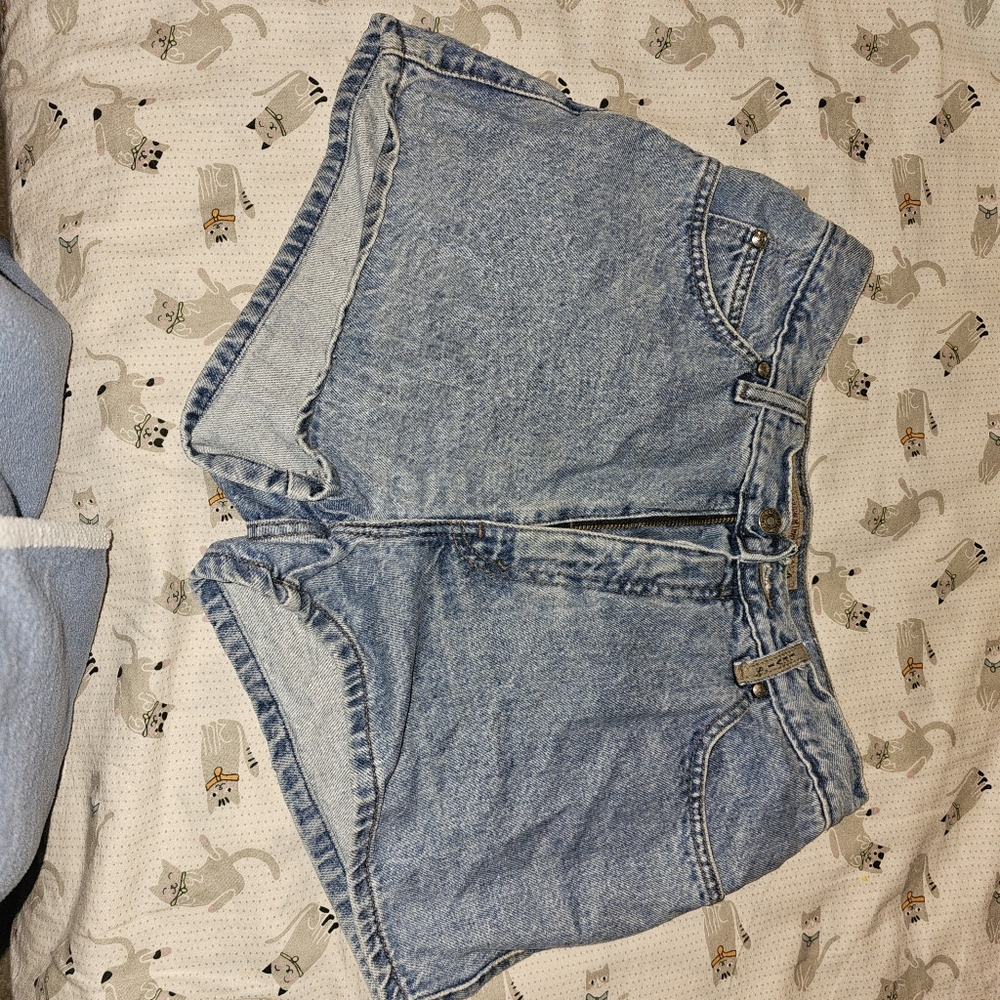 Stylish Light Blue Denim Shorts